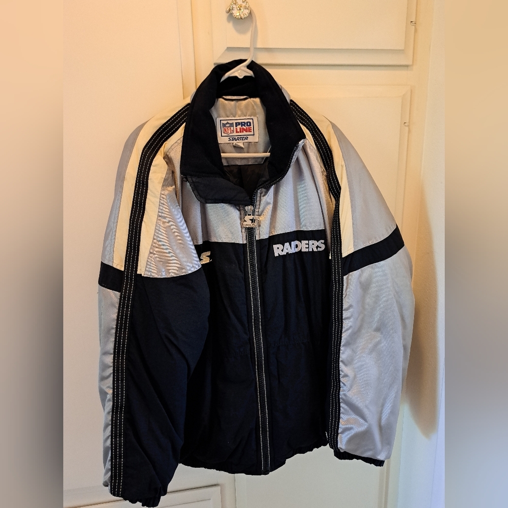 Vintage Raiders NFL Starter Pro Line Jacket
